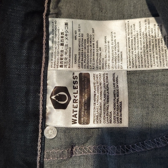 Levi's 505 Waterless 40x32 Jeans - Picture 6 of 7